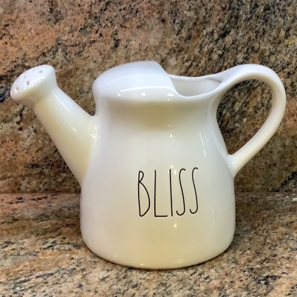NWT Rae Dunn watering pitcher “Bliss”